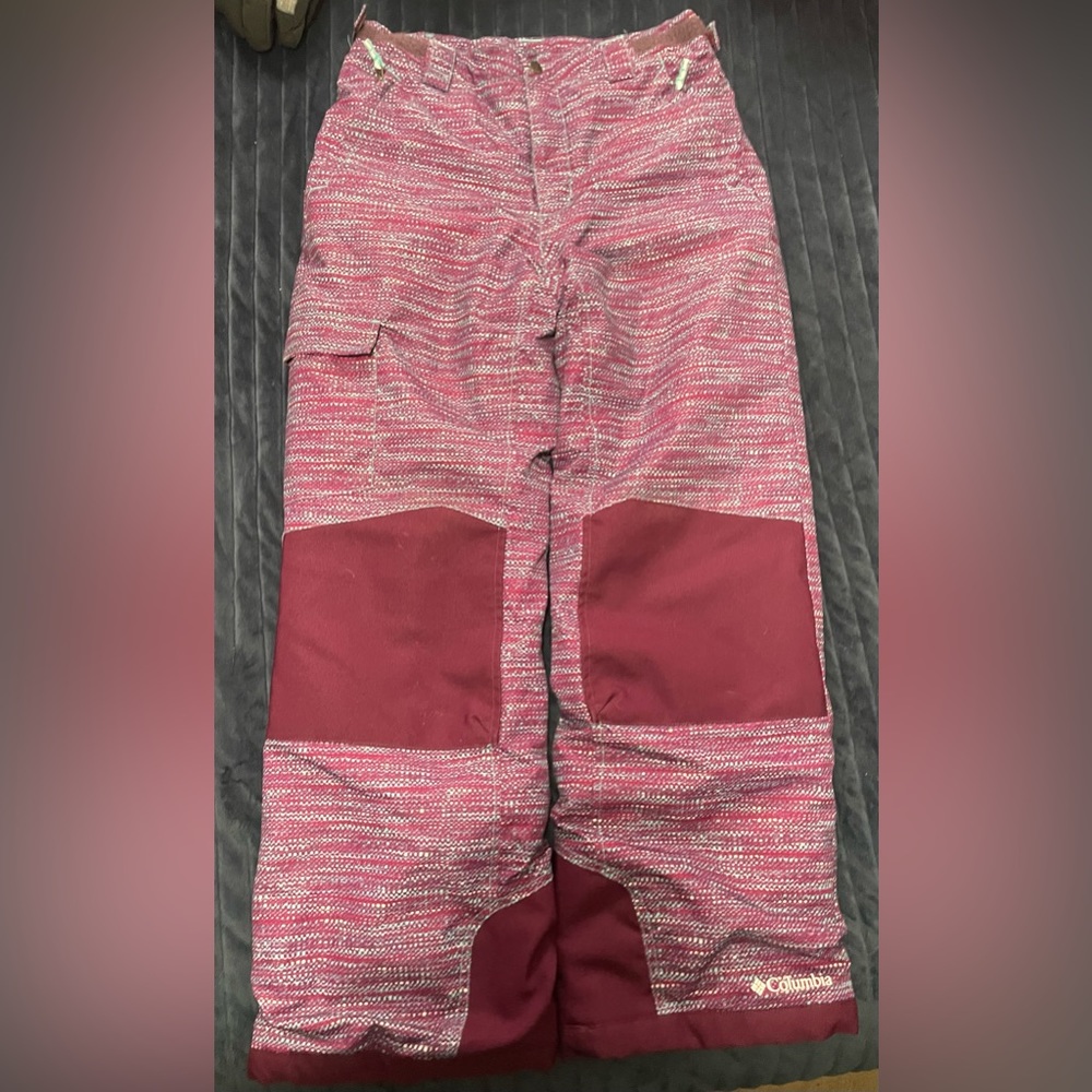 Columbia - purple snow pants - girls youth L (14/16)
